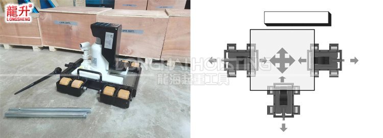 LSFR-TL帶滑臺爪式千斤頂