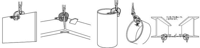 單眼螺旋鎖緊鋼板吊鉗吊裝案例圖 單眼螺旋鎖緊鋼板吊鉗吊裝案例圖
