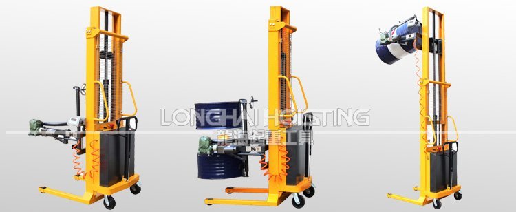 LYL450B電動油桶翻轉車 LYL450B電動油桶翻轉車