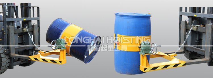 叉車專用倒桶機(jī)具使用案例 叉車專用倒桶機(jī)具使用案例