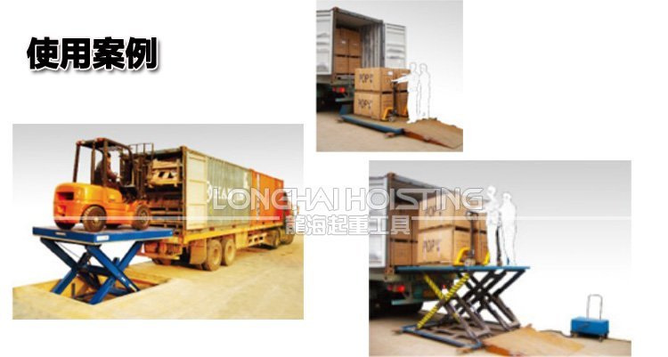 卡車用電動升降平臺使用案例 卡車用電動升降平臺使用案例