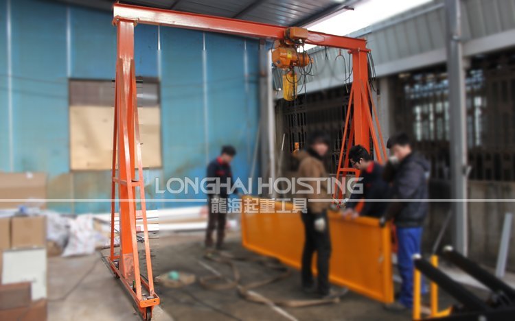 移動式龍門吊架 移動式龍門吊架