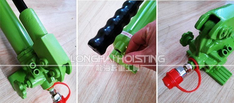 龍升超高壓手動液壓泵實物 龍升超高壓手動液壓泵實物