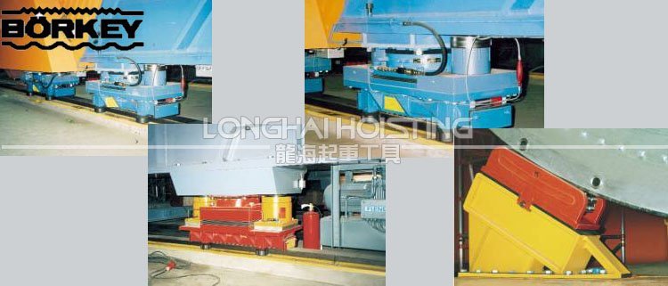 德國(guó)borkey滾輪小車應(yīng)用案例