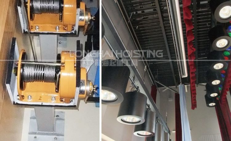 制動器內置手搖絞盤應用 制動器內置手搖絞盤應用