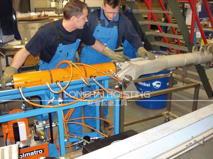 中空分離式千斤頂液壓回位應用領域圖