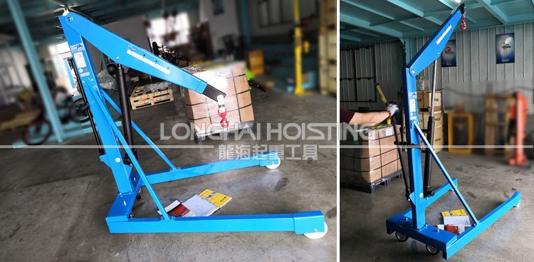 輕型液壓小吊車實物 輕型液壓小吊車實物