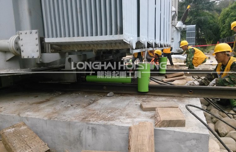 電站變壓器推移機應(yīng)用