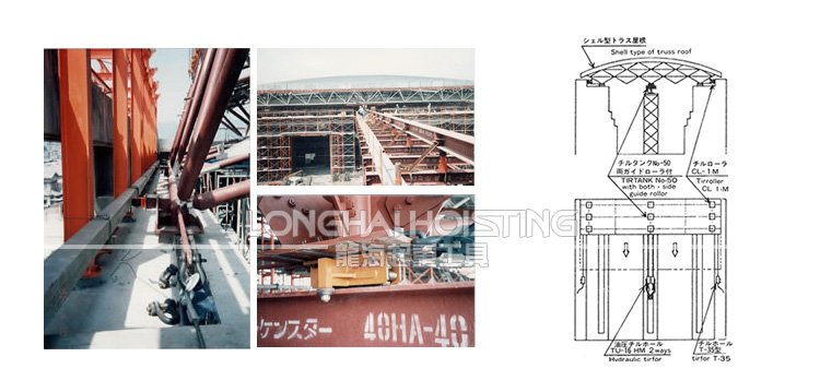 TIR導(dǎo)向滾輪小車施工示意圖