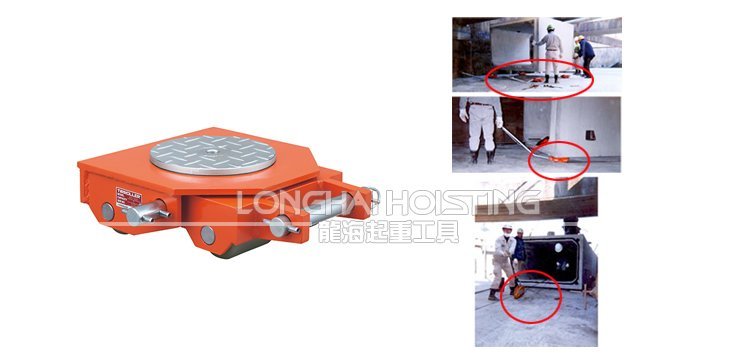 日本TIR轉(zhuǎn)向搬運坦克車案例