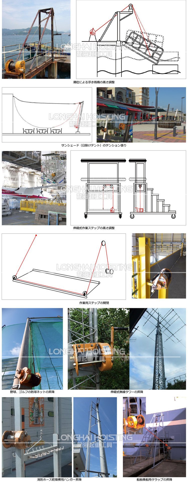 GM型手搖絞車使用現(xiàn)場示例
