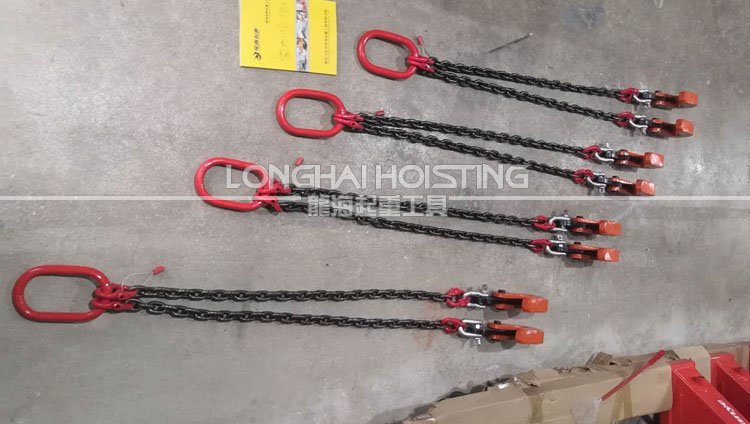 雙肢鏈條吊索具實物 雙肢鏈條吊索具實物